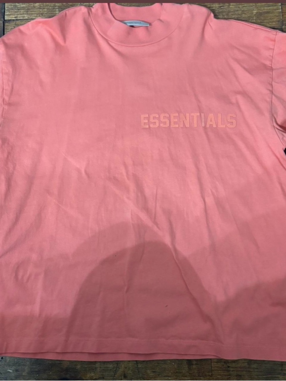 Essentials Coral Pink Crewneck long sleeve T
